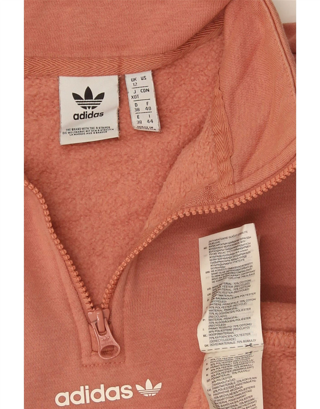 Adidas ženska majica s velikim grafičkim motivima UK 12 srednje narančasta