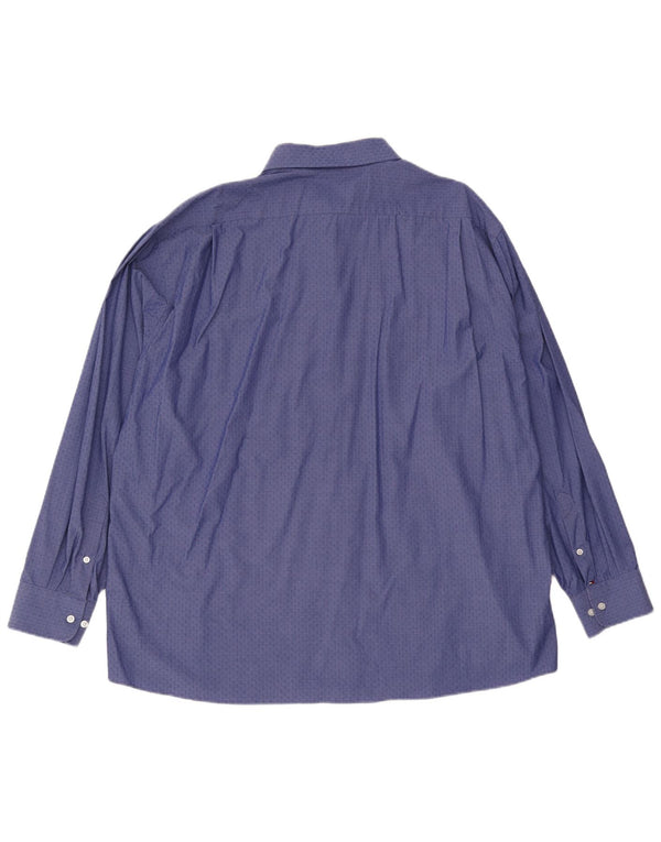 Tommy Hilfiger muška košulja standardnog kroja veličina 18 1/2 2XL pamuk na plave točke