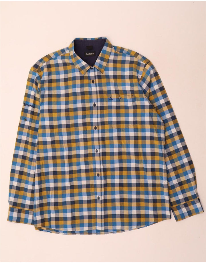 Schoffel muška košulja, veliki šareni karirani pamuk