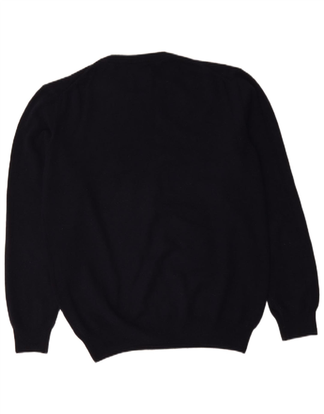 Gant muški džemper s okruglim izrezom Veliki tamnoplavi janjeći džemper