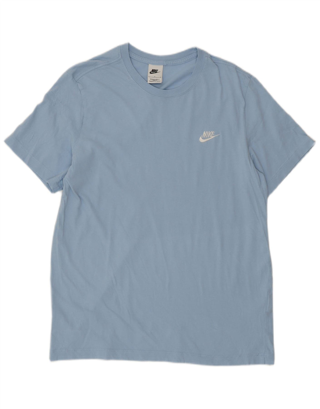 NIKE ženska majica kratkih rukava UK 16 Large Blue Cotton