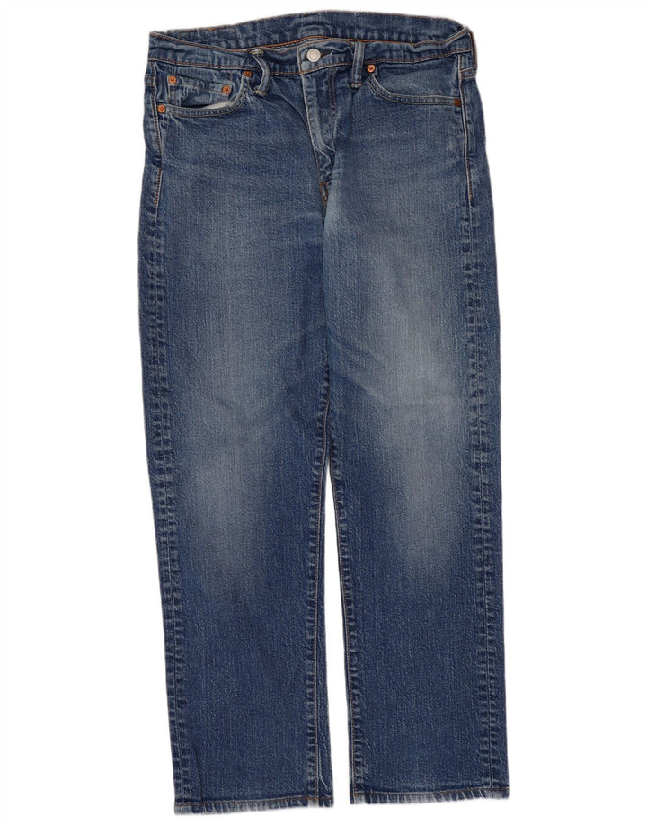 Levi's muške 504 ravne traperice W32 L27 plave