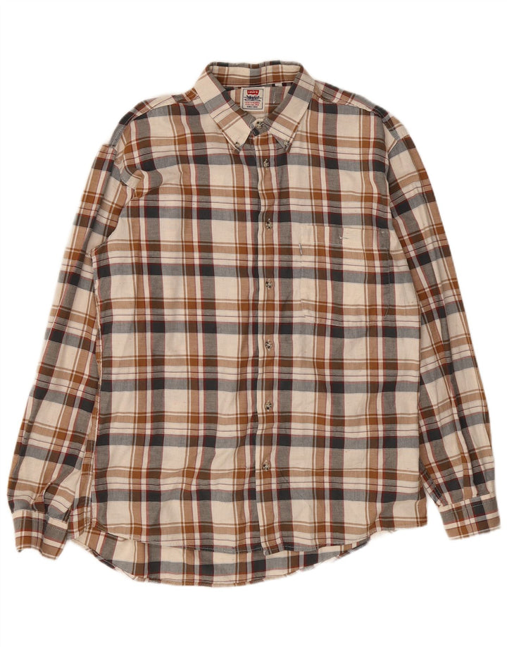 Levi's muška flanelska košulja, veliki bež karirani