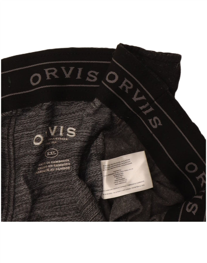 Orvis muške hlače od trenirke 2XL sive viskoze