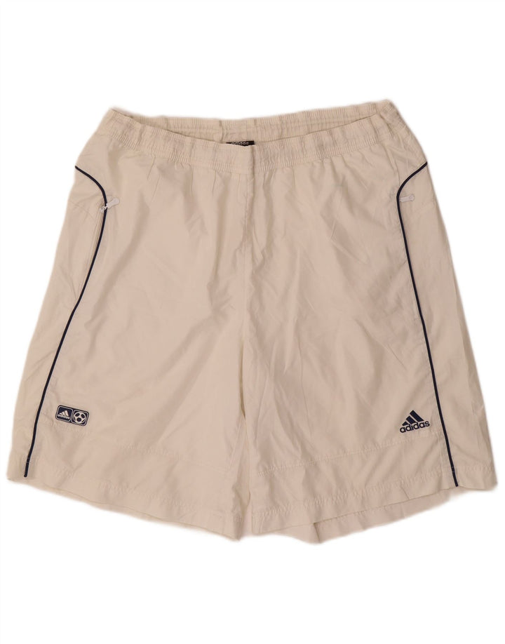 Adidas muške sportske kratke hlače XL bijeli poliester