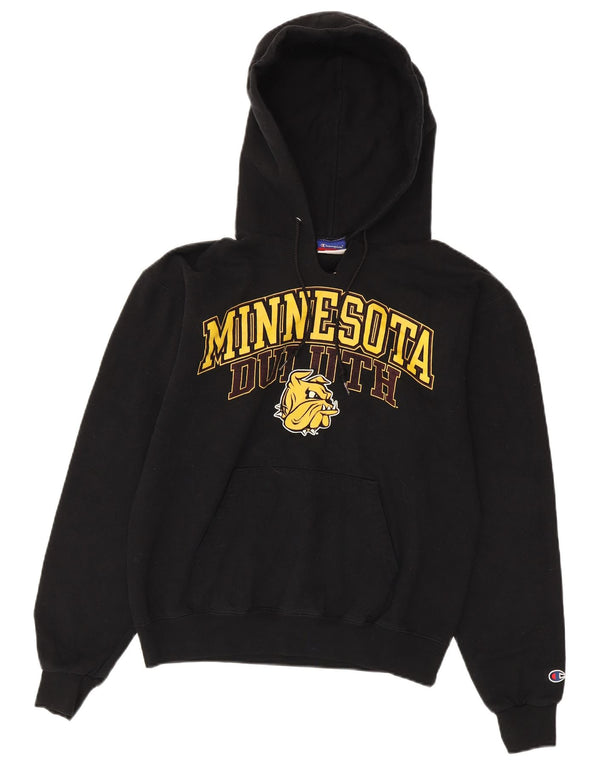 Ženska majica s kapuljačom Champion Minnesota Duluth Graphic UK 14 srednje crna