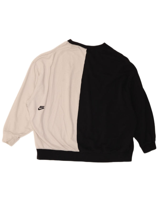 Nike ženski džemper s grafičkim motivima UK 10 Small Black Colourblock