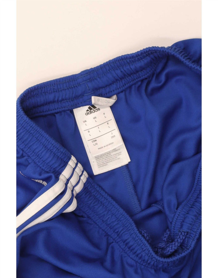 Adidas muške sportske kratke hlače Climalite veliki plavi poliester