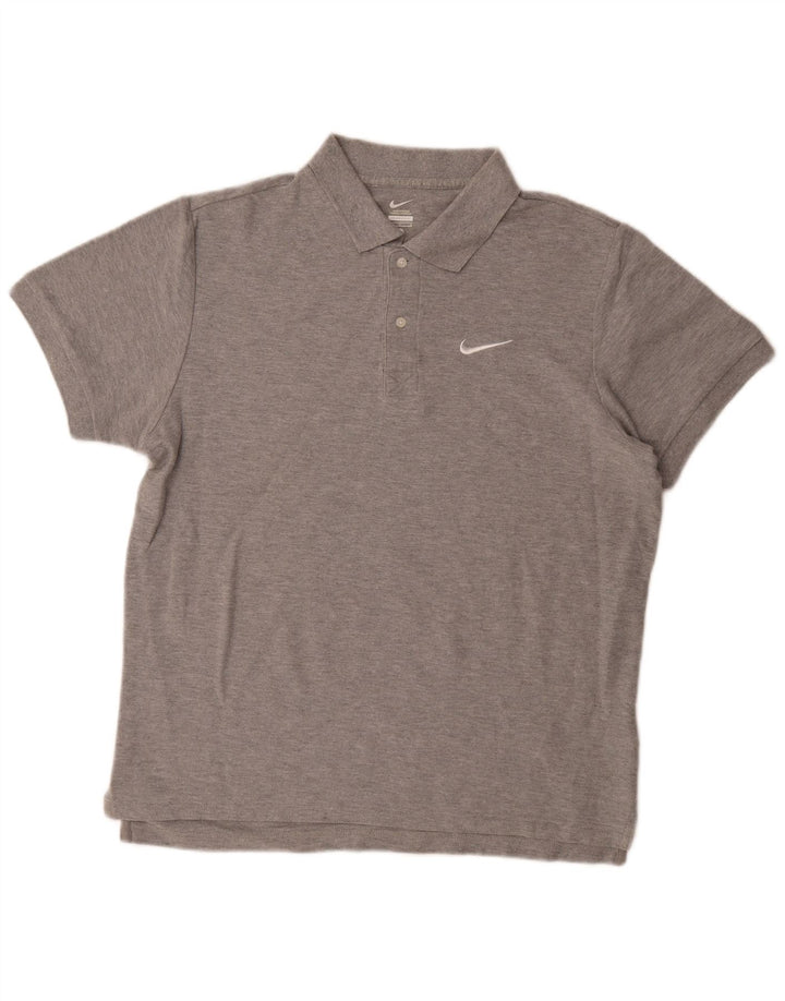 NIKE muška polo majica velika siva pamuk