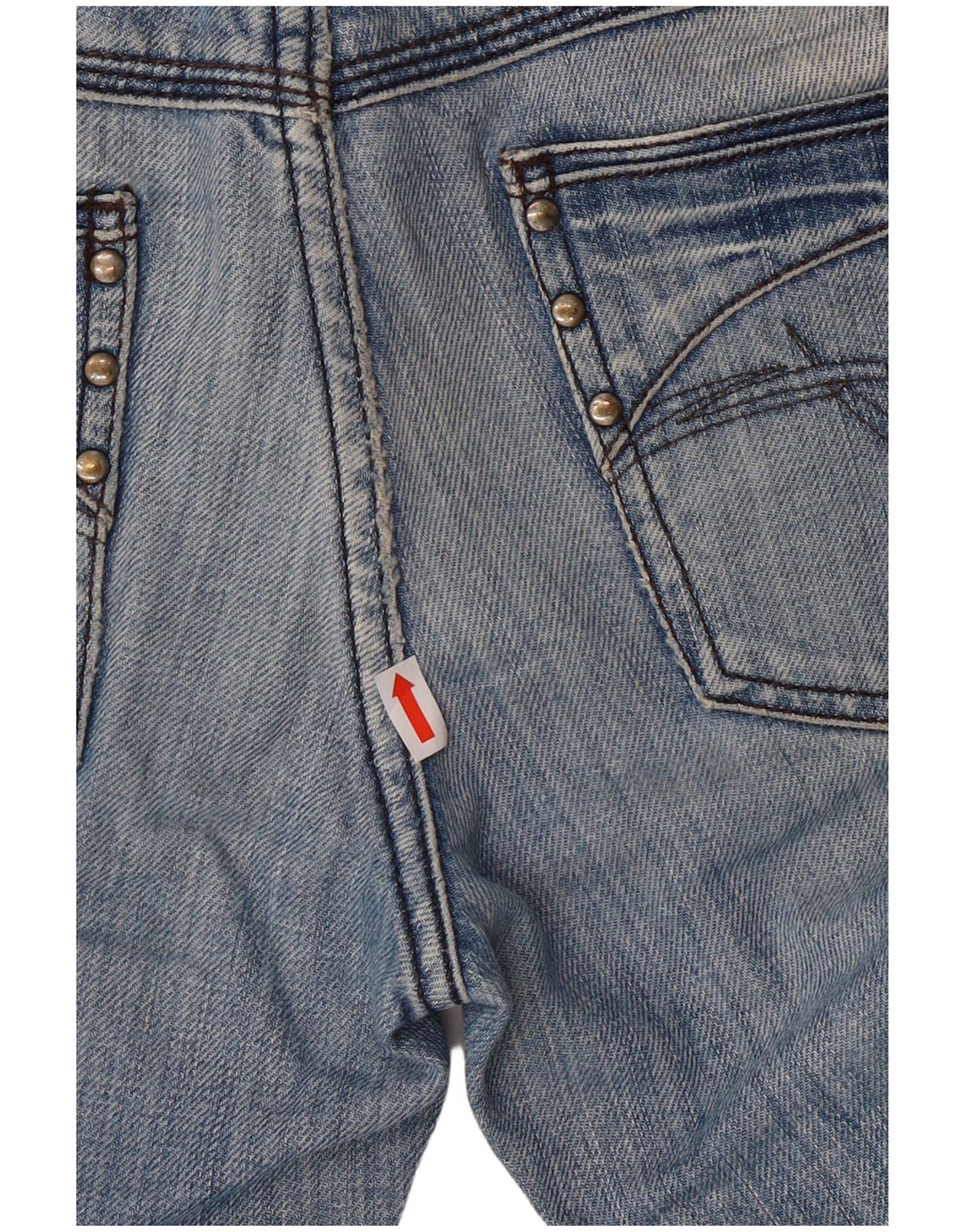 DIESEL Womens Kycut Slim Jeans W26 L29 Blue Cotton