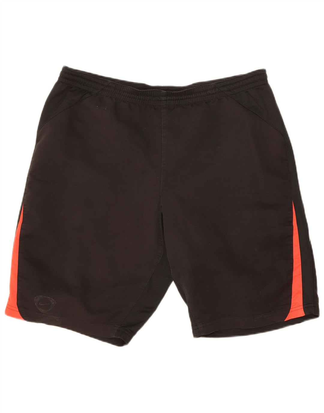 NIKE Mens Sport Shorts Large Black Polyester