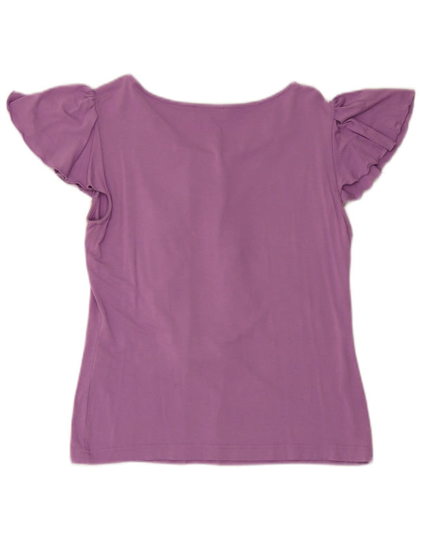 Luisa Spagnoli Ženska majica kratkih rukava UK 14 Large Purple