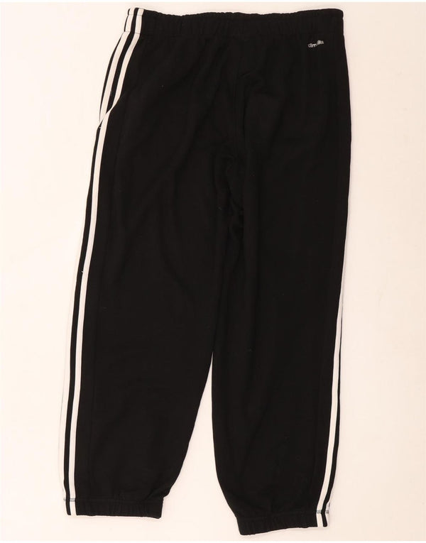 Adidas Ženske Climalite Crop Trenirke Hlače Joggers UK 14 srednje crne