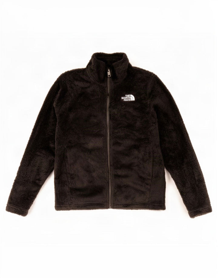 The North Face jakna od flisa za djevojčice 9-10 godina srednje crne boje od poliestera