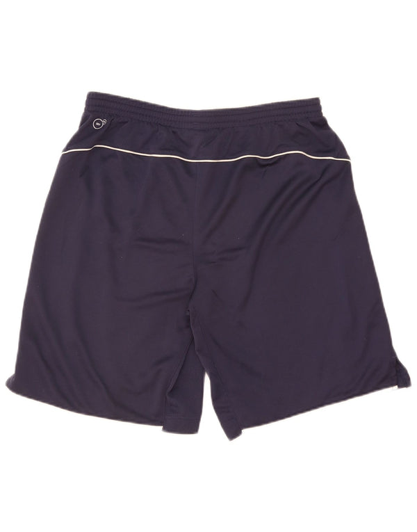 Puma Mens Italia Sport Shorts Medium Navy Blue Sports