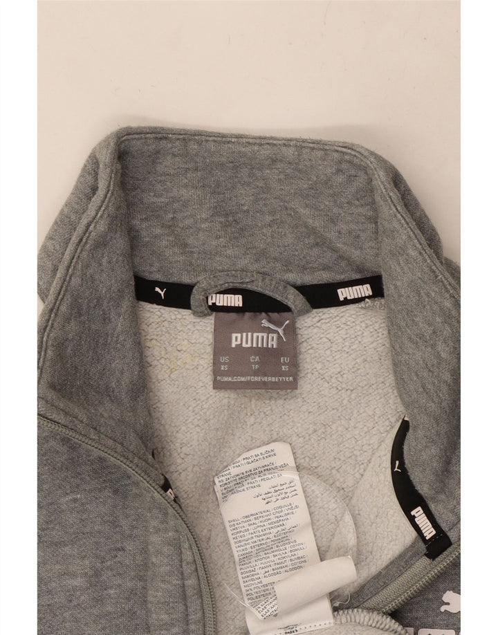 PUMA muška gornja jakna od trenirke XS sivi pamuk u boji