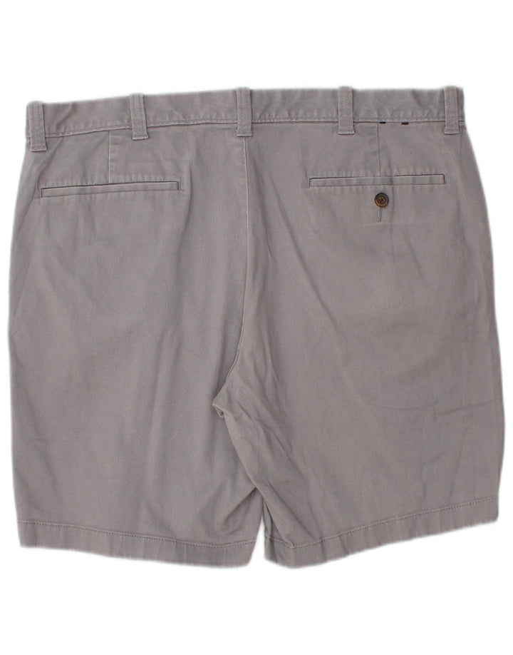 J. CREW Muške chino kratke hlače W36 Veliki sivi pamuk