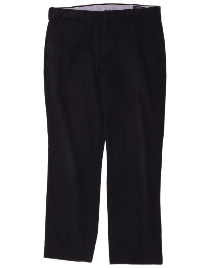 POLO RALPH LAUREN Muške chino hlače klasičnog kroja W36 L32 tamnoplave