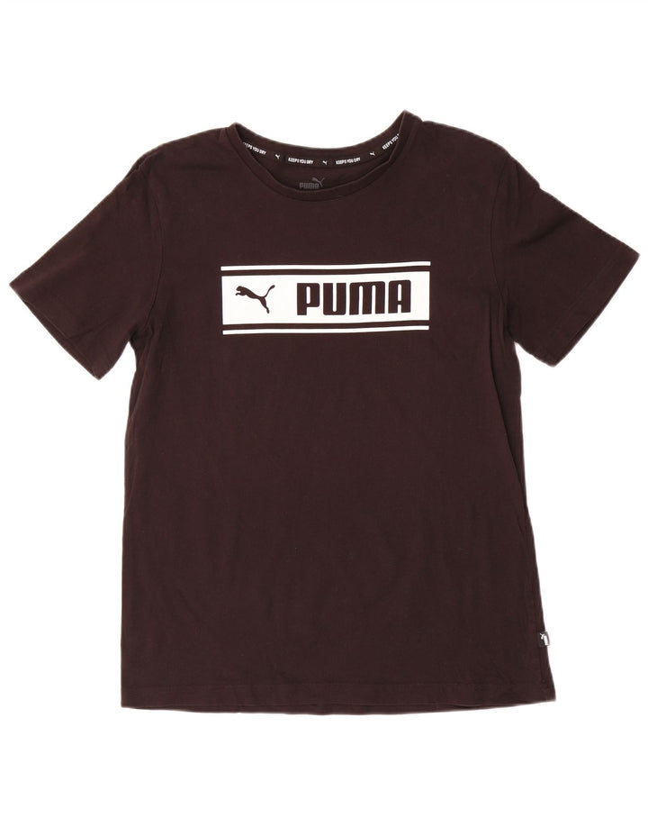 Puma muška majica s grafičkim motivima, mala crna