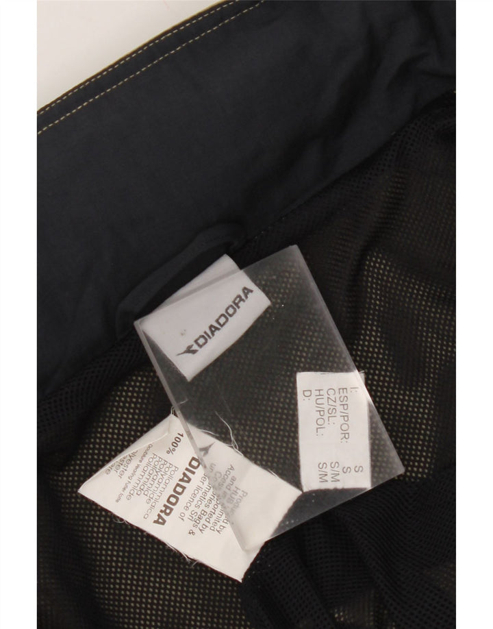 DIADORA Muška kišna jakna s kapuljačom širokog kroja UK 36 Mala kaki poliamid