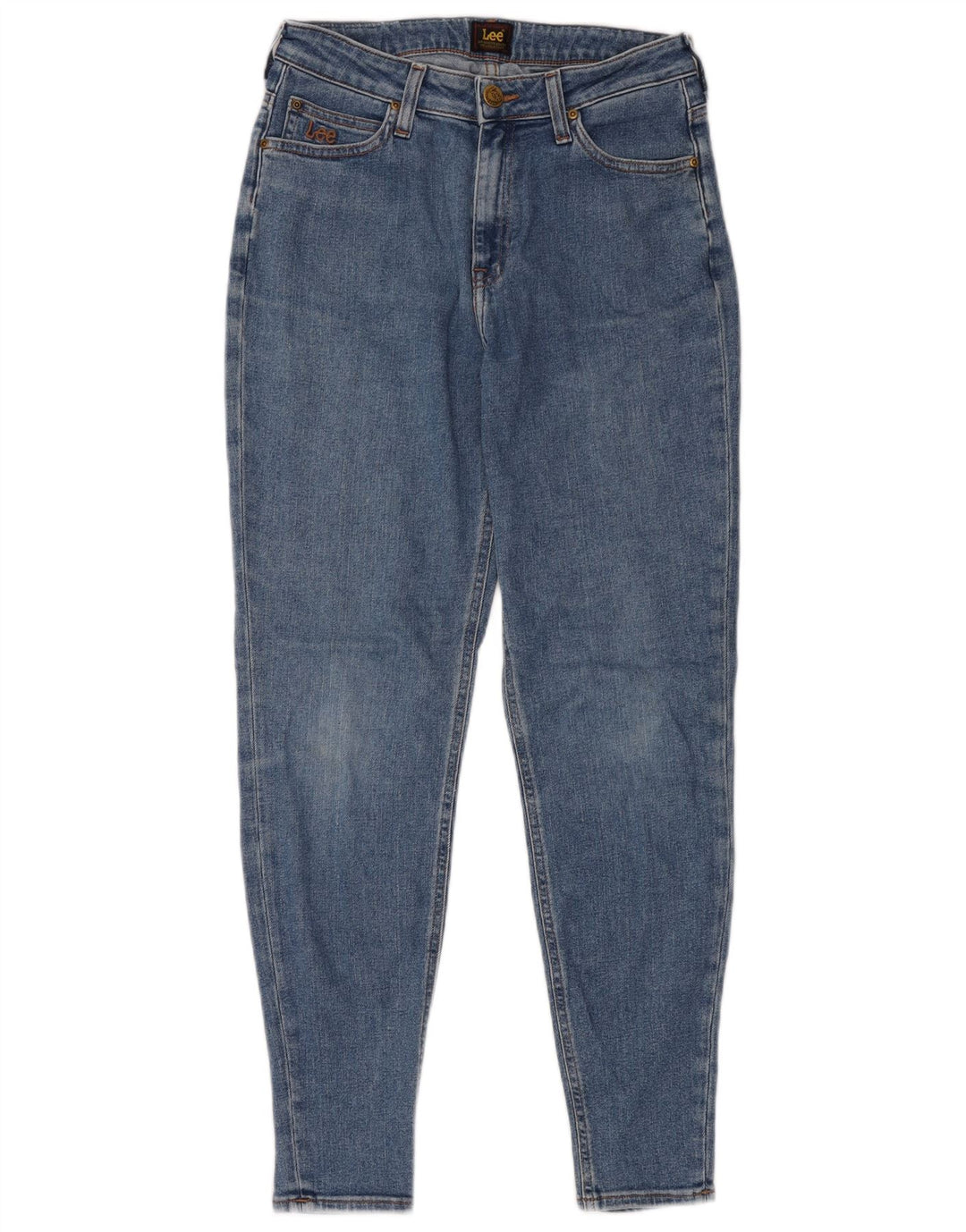 LEE Ženske uske traperice W30 L31 Plavi pamuk