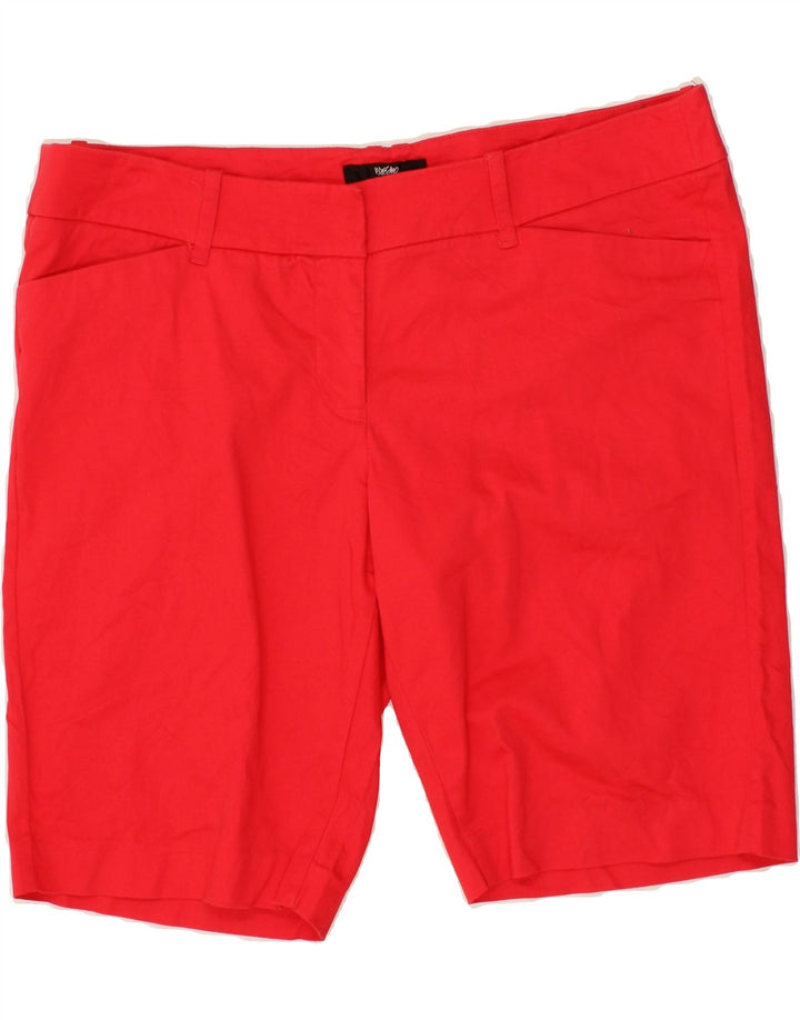 MOSSIMO Womens Casual Shorts US 14 XL W34  Red Cotton Vintage Mossimo and Second-Hand Mossimo from Messina Hembry 