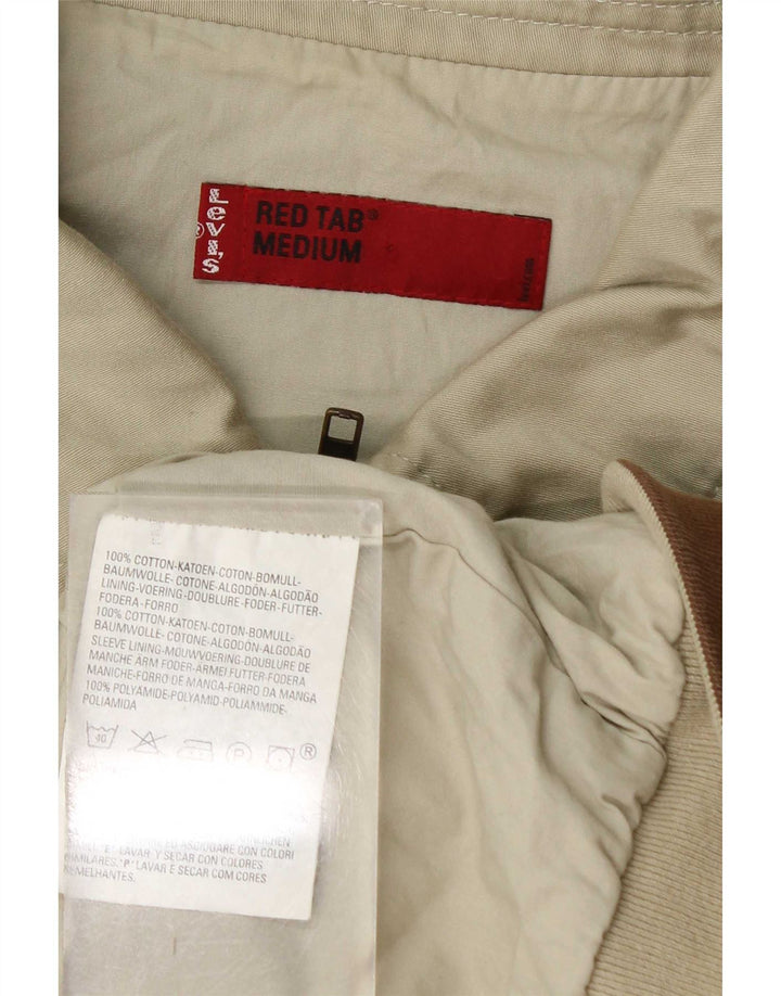 Levi's muška bomber jakna UK 38 srednje bež pamuk