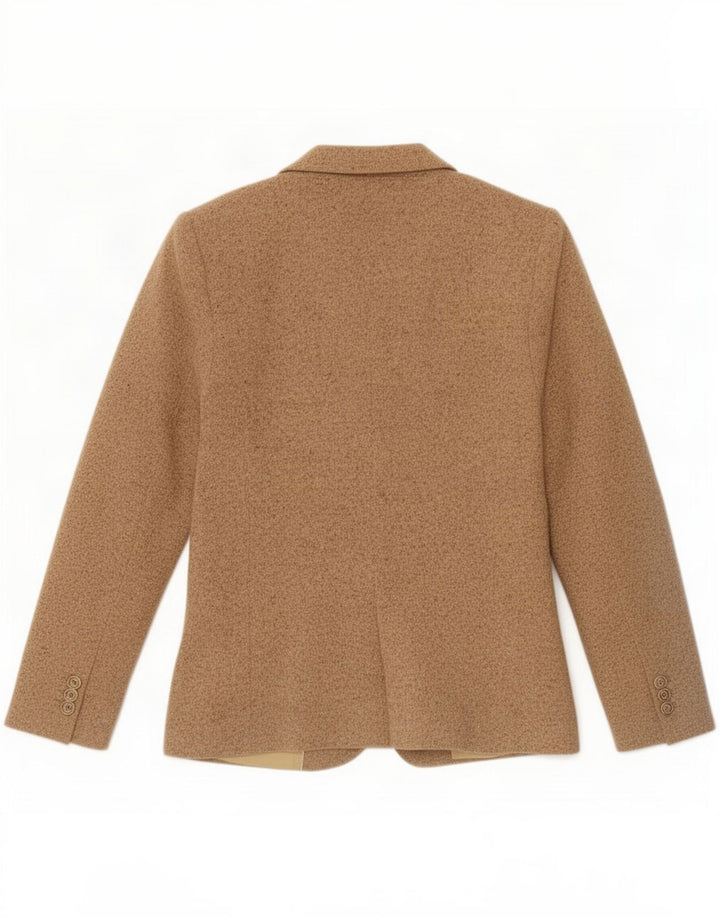 Massimo Dutti Ženska jakna sa 2 gumba EU 40 srednje bež flekasta vuna