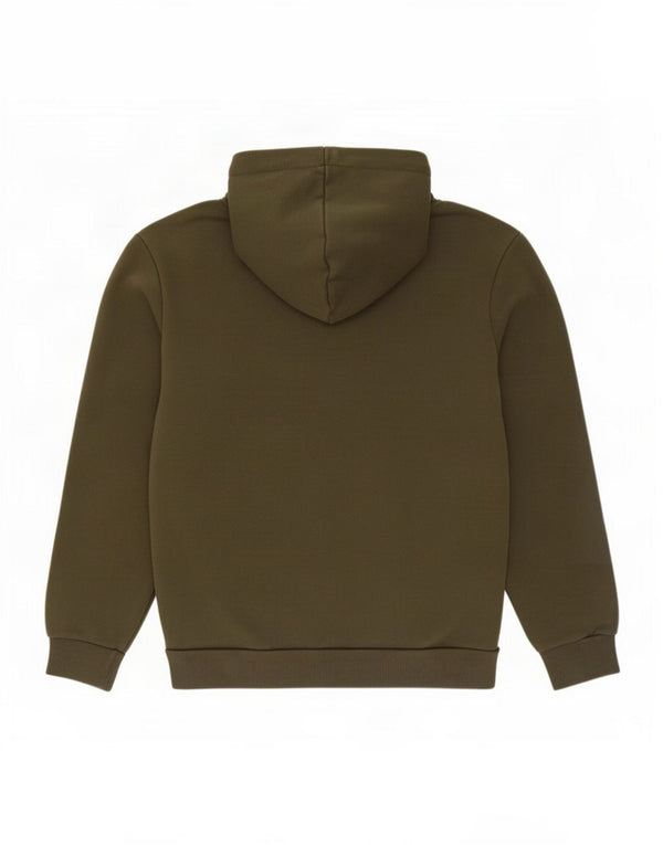 Puma Mens Graphic Hoodie Jumper Small Khaki Cotton