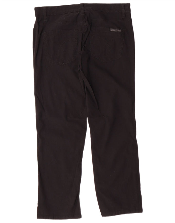 Calvin Klein Jeans Ženske ležerne hlače US 6 Small W32 L26 Black Classic