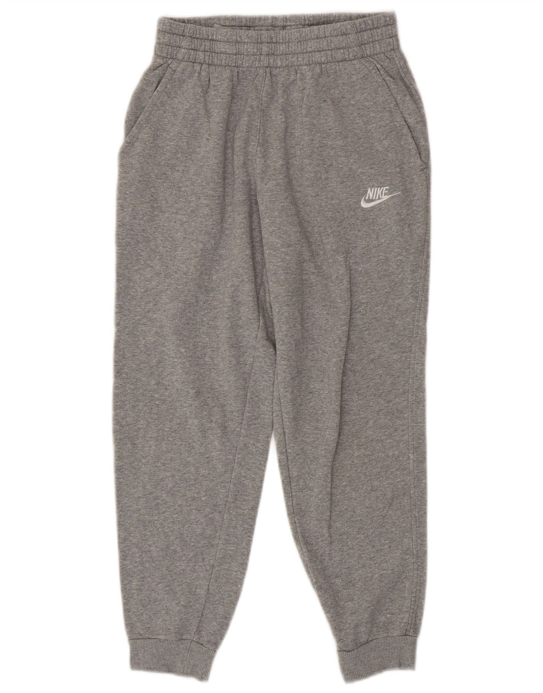 NIKE Trenirka za dječake Hlače za trčanje 12-13 godina Large Grey Pamuk