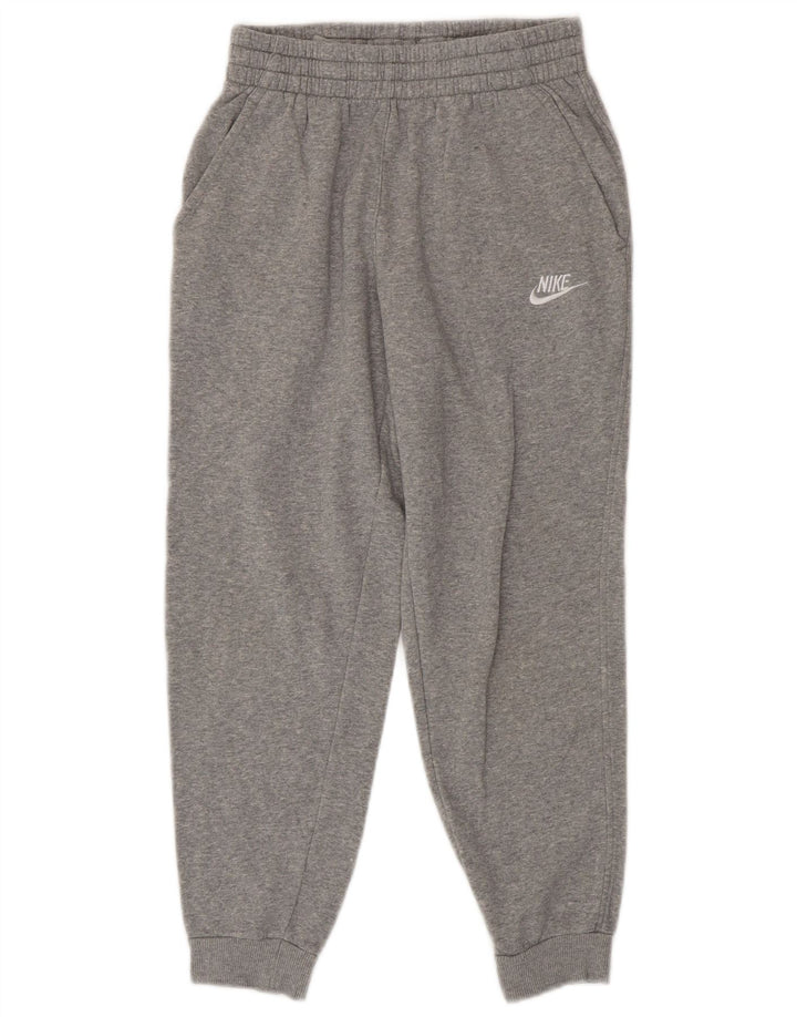 NIKE Trenirka za dječake Hlače za trčanje 12-13 godina Large Grey Pamuk