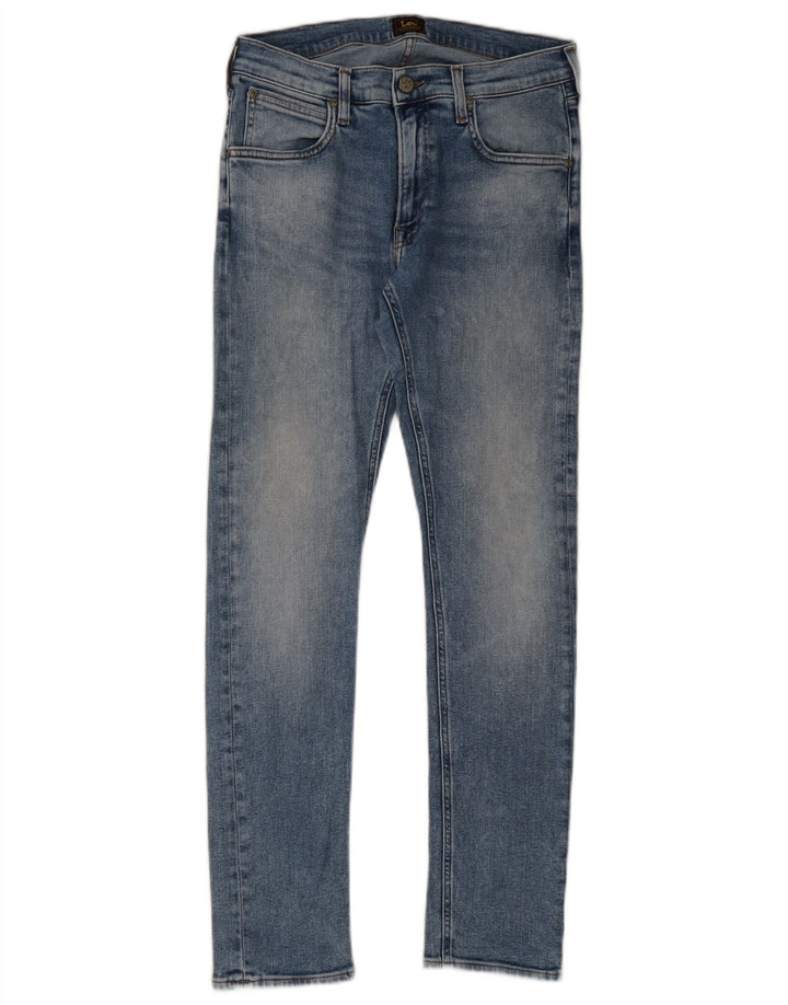 Lee Mens Luke Slim Jeans W31 L30 Plavi pamuk