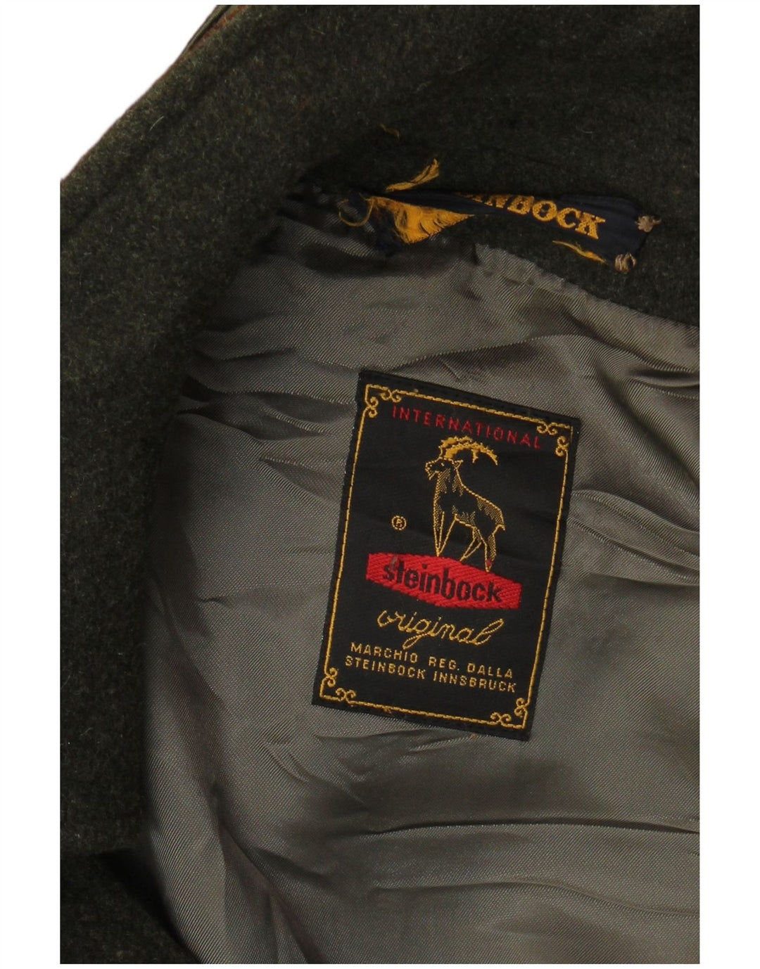 Steinbock muški duffle kaput s kapuljačom UK 40 veliki kaki