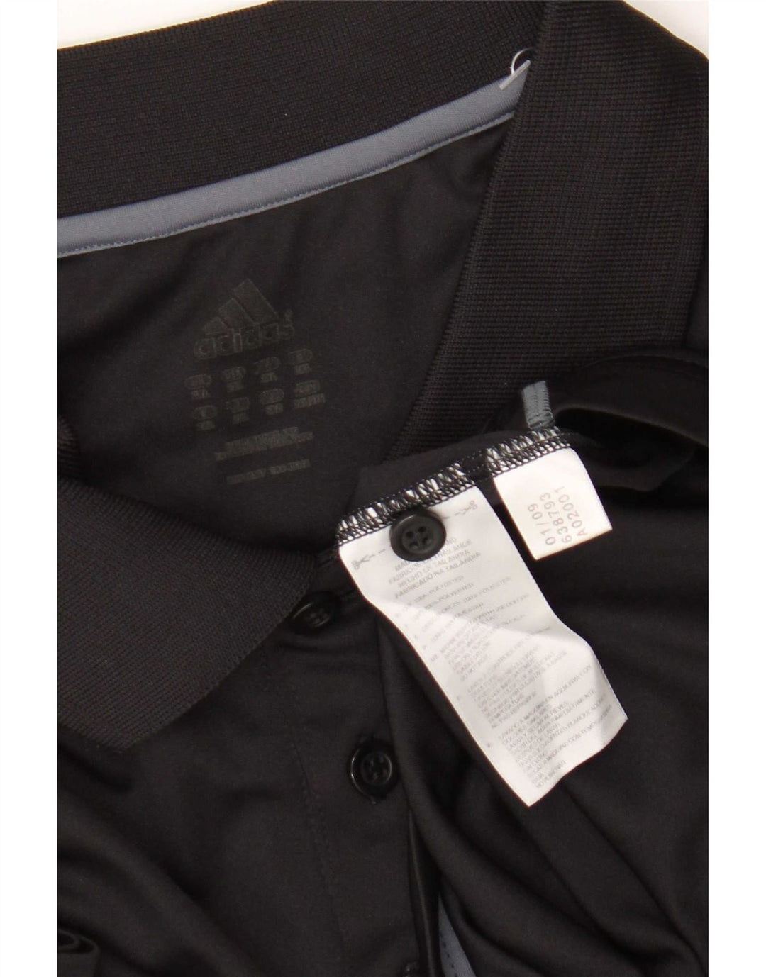 Adidas muška polo majica 2XL crni poliester
