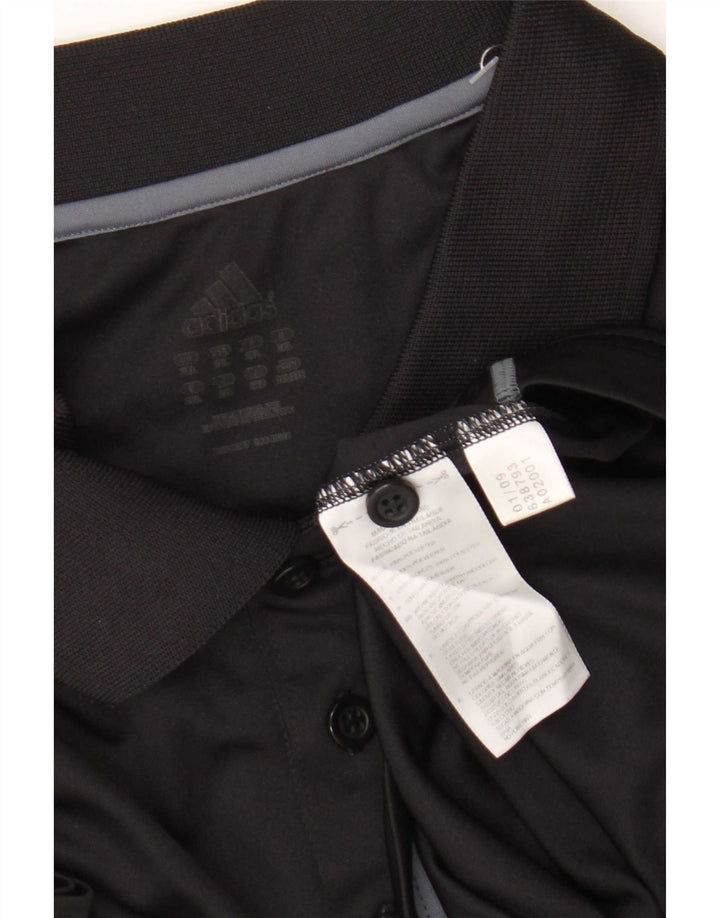 Adidas muška polo majica 2XL crni poliester