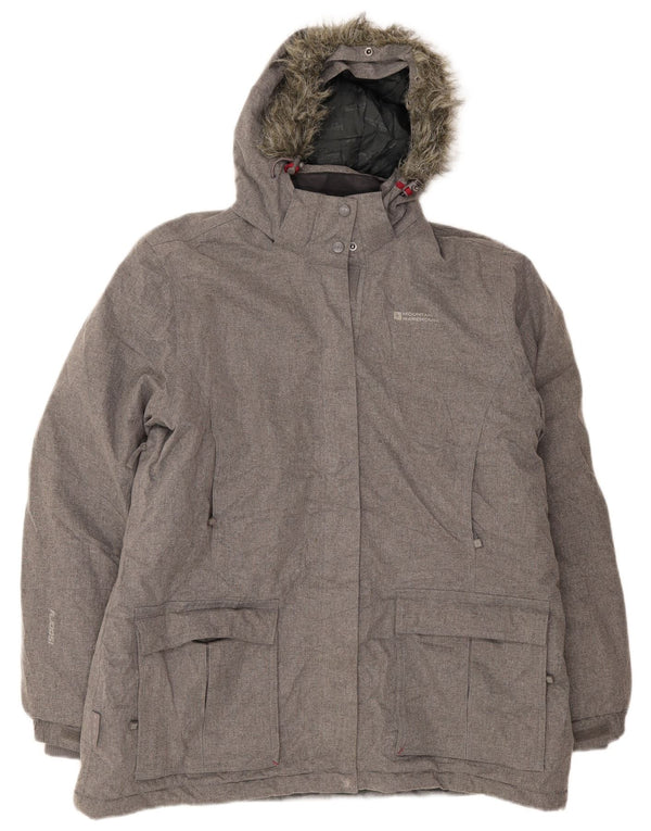 Mountain Warehouse ženska vjetrovka s kapuljačom UK 20 2XL siva