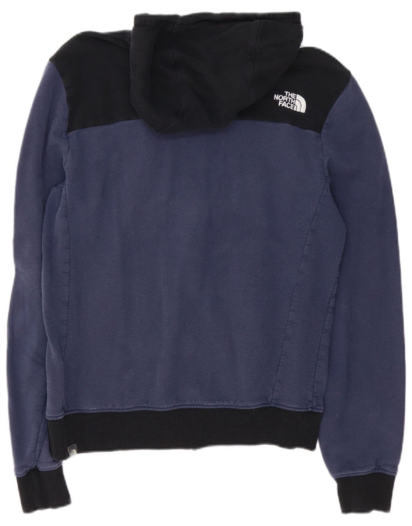 The North Face muški pulover s kapuljačom na patentni zatvarač Srednji tamnoplavi pamuk