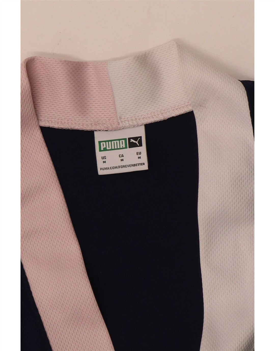 Puma ženska gornja jakna za trenirku UK 14 Medium Navy Blue Colourblock