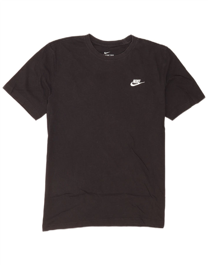 Nike muška majica kratkih rukava Srednji crni pamuk