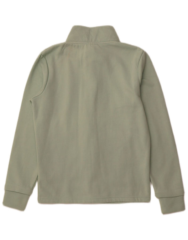 BENCH Ženska gornja jakna trenirke UK 12 Srednje zeleni pamuk