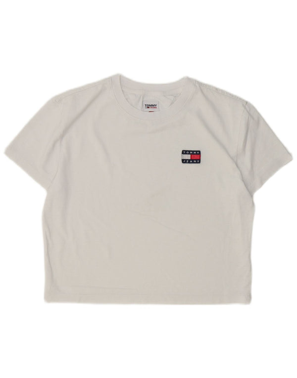 Tommy Hilfiger ženska majica kratkih rukava UK 10 Small White