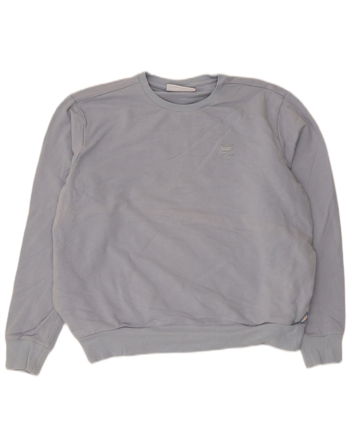 Fila Ženska majica s kratkim rukavima UK 16 Large Blue Cotton