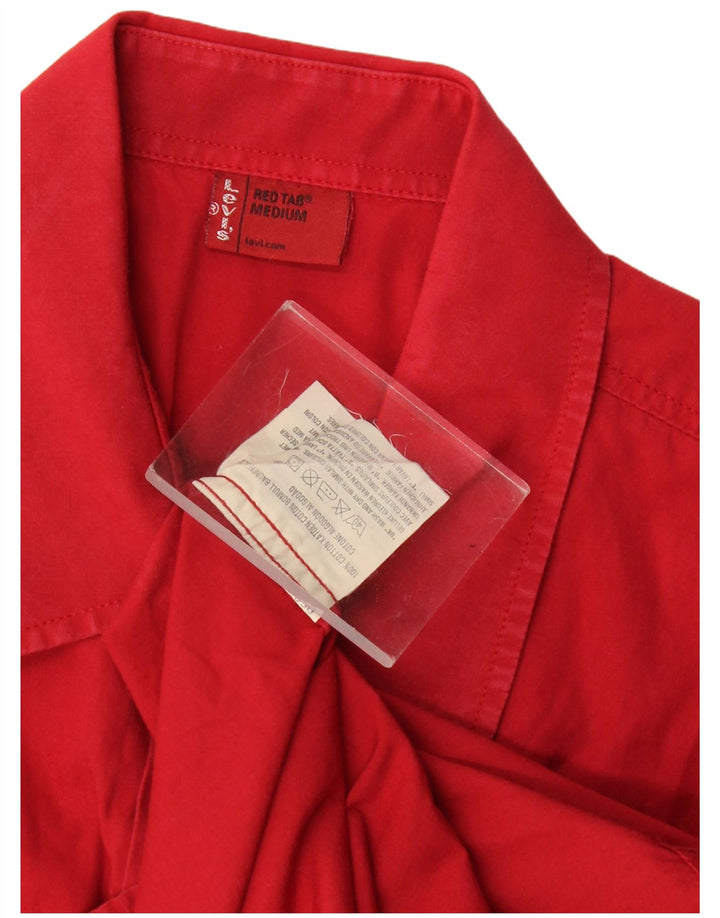 Levi's muška košulja kratkih rukava srednje crvene boje