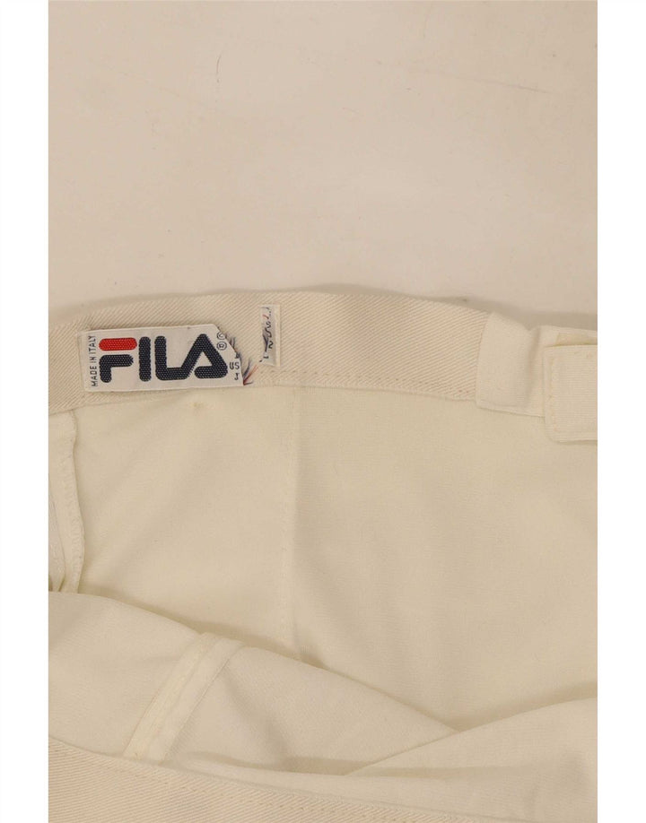 Fila Ženske ležerne kratke hlače Large W32 Off White