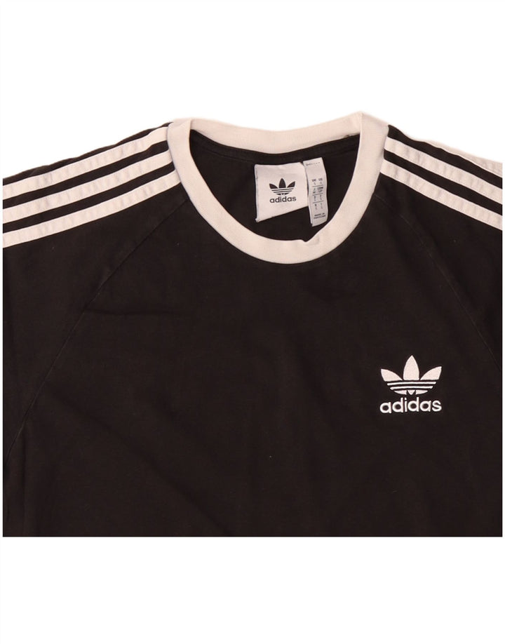 ADIDAS Muška majica kratkih rukava Mala crna pamučna majica