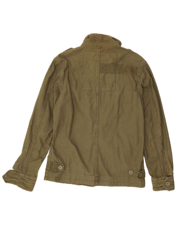 Superdry muška vojna jakna UK 38, srednji kaki pamuk