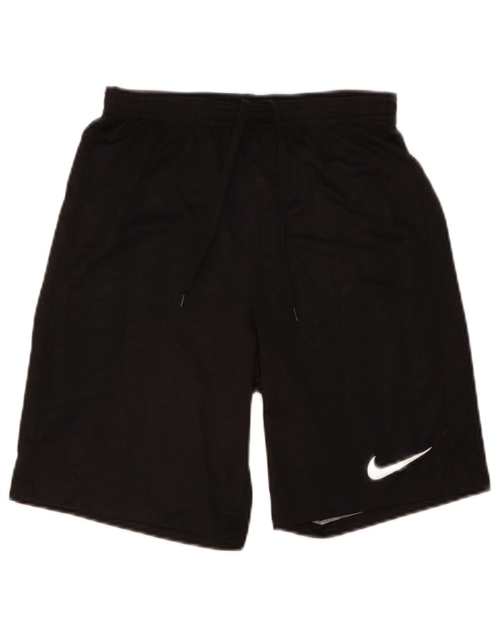 Male crne sportske kratke hlače Nike Dri Fit od poliestera