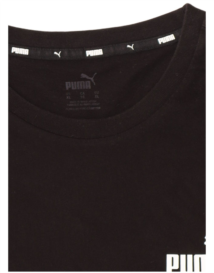 Puma muška majica s grafičkim motivima XL crna