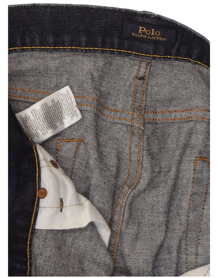 Muške uske traperice Polo Ralph Lauren W36 L32 tamnoplavi pamuk